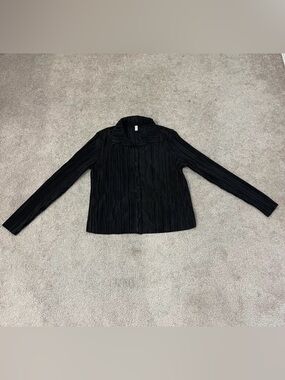 No Boundaries Long Sleeve Button Down Top